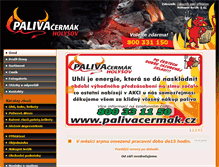 Tablet Screenshot of palivacermak.cz